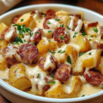 Cheesy Ranch Potatoes and Sausage