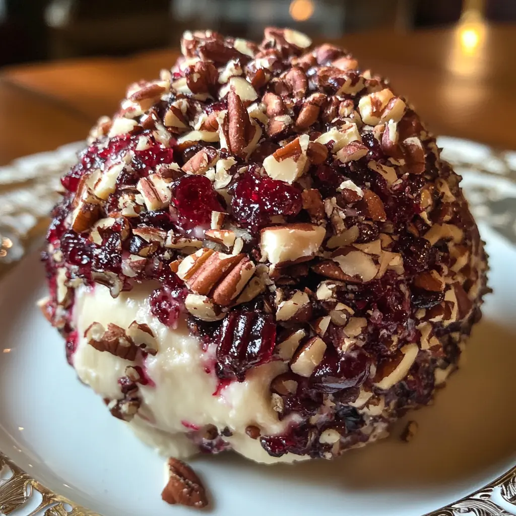Cranberry Pecan Cheese Ball