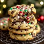 Winter Wonderland Chocolate Chip Christmas Cookies