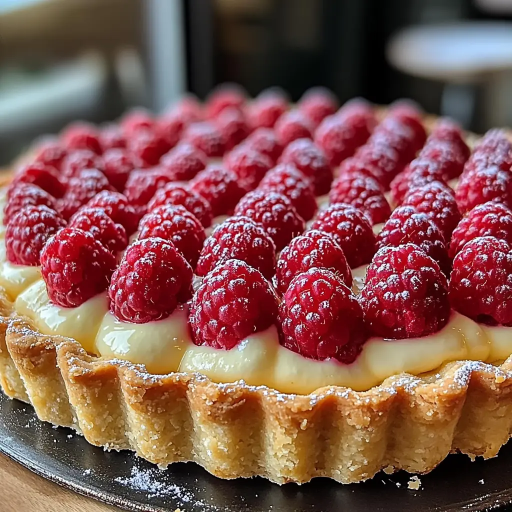 Tarta z Malinami i Mascarpone
